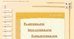 Desktop Screenshot of paartherapieberlin.de